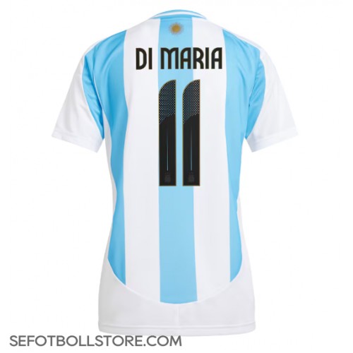 Argentina Angel Di Maria #11 Replika Hemmatröja Dam Copa America 2024 Kortärmad